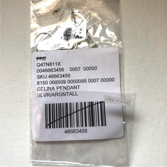 Free People Celina Pendant Necklace Silver - Picture 6 of 7